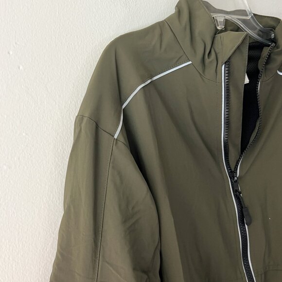 new balance // army green marines US USCM Windbreaker Jacket XS short - Picture 5 of 8
